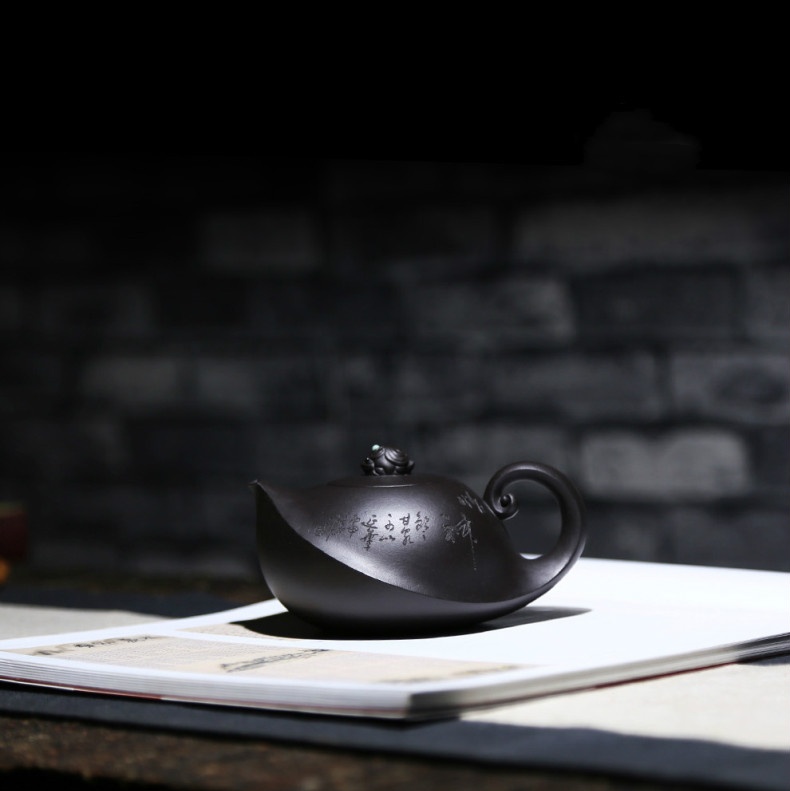 創(chuàng)意別致紫砂壺，個(gè)性手工美型外觀紫砂壺